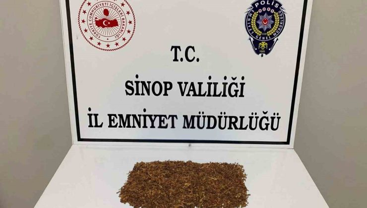 Sinop’ta şok uygulama: 1 gözaltı