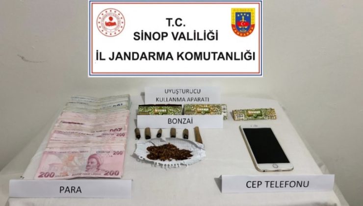 Sinop’ta uyuşturucu operasyonu: 2 gözaltı