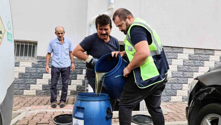 Talas’ta atık yağlar ekonomiye dönüşüyor