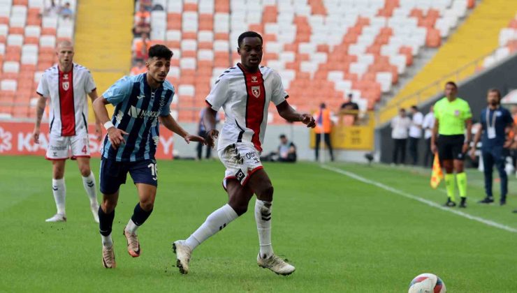 Trendyol Süper Lig: Adana Demirspor: 1 – Samsunspor:0 (İlk yarı)