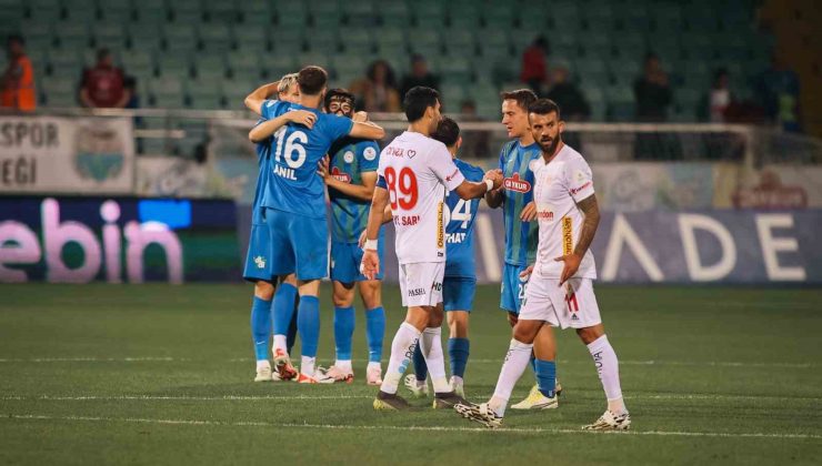 Trendyol Süper Lig: Çaykur Rizespor: 2 – Antalyaspor: 1 (Maç sonucu)