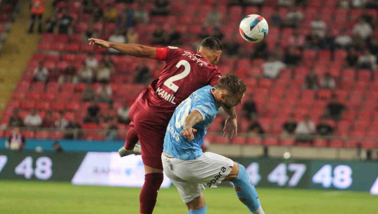 Trendyol Süper Lig: Hatayspor: 1 – Trabzonspor: 0 (Maç devam ediyor)