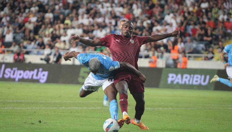 Trendyol Süper Lig: Hatayspor: 1 – Trabzonspor: 1 (Maç sonucu)