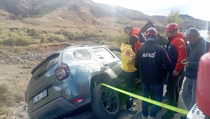 Tunceli’de araç yoldan çıktı: 3 yaralı