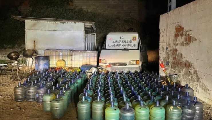 Turgutlu’da 4 bin 860 litre kaçak akaryakıt ele geçirildi