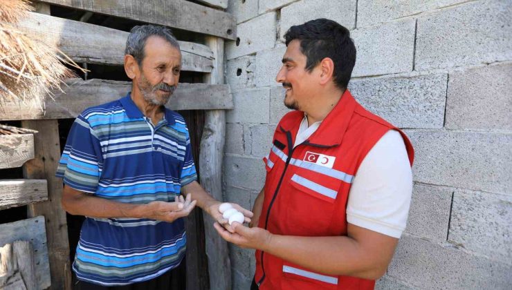 Türk Kızılay’dan depremden etkilenen 2 bin 797 çiftçiye 70,8 milyon destek