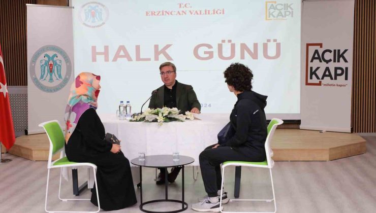 Vali Aydoğdu, “Halk Günü”nde 40 vatandaşı dinledi