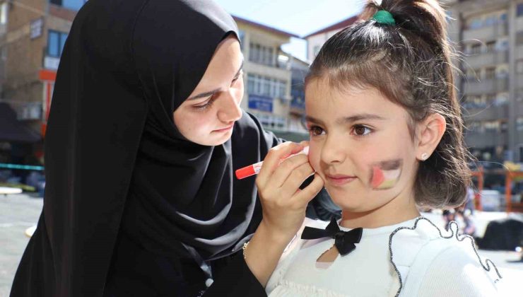 Yetimler Vakfı’ndan ‘Filistinli çocuklar için çiz’ etkinliği