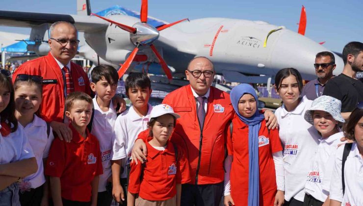 Yörük çocuklarının TEKNOFEST heyecanı