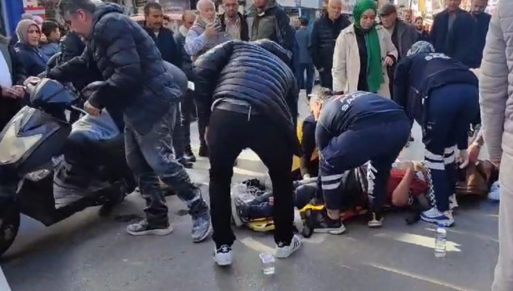 Aksaray’da hafif ticari araç ile motosiklet çarpıştı: 1 yaralı