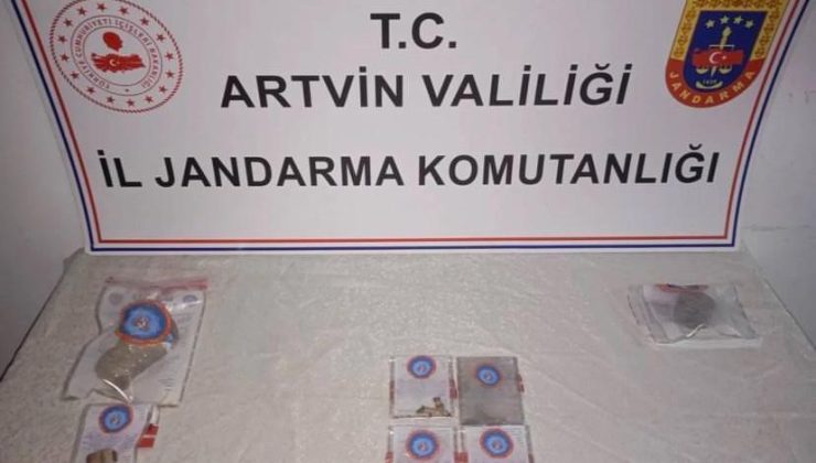 Artvin’de uyuşturucu operasyonu: 20 şüpheli yakalandı