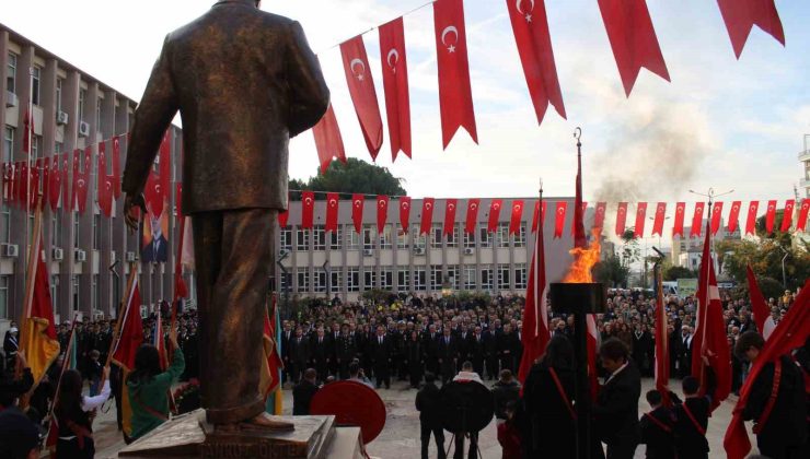 Aydın’da 10 Kasım Atatürk’ü Anma Töreni Gerçekleşti