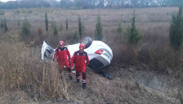 Balıkesir’de trafik kazası: 3 yaralı