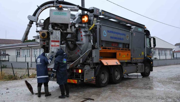 BASKİ,yağışa karşı teyakkuzda