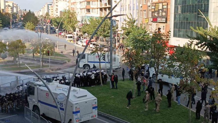 Batman Valiliği: “6 polis yaralandı, 67 gösterici gözaltına alındı”