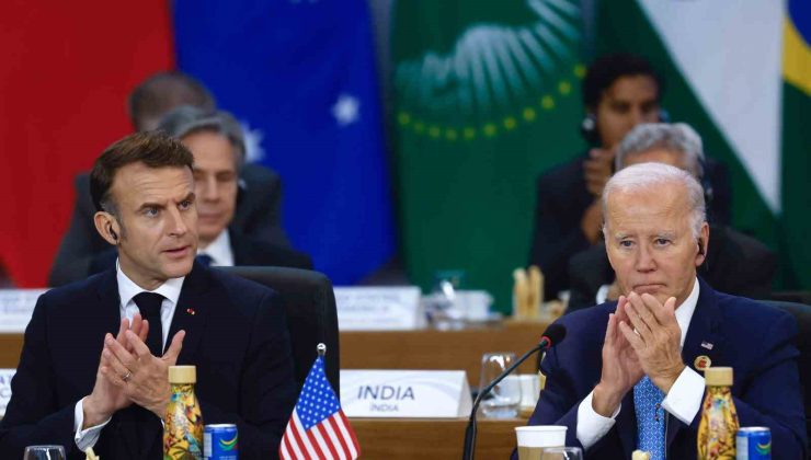 Biden ile Macron arasında “Ukrayna ve Orta Doğu” gündemi