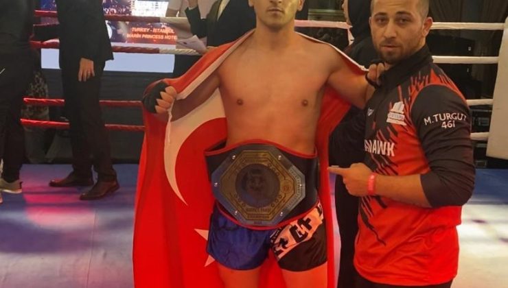 Bilecikli sporcu Mücahit Turgut, WMAOC şampiyonu oldu