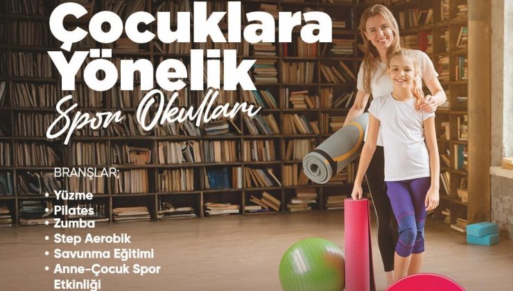 Bu okulda anneler çocuklarıyla birlikte spor yapacak