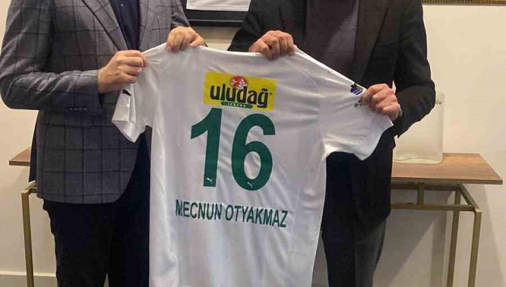 Bursaspor Başkanı Enes Çelik’ten TFF’ye ziyaret