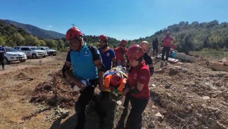 Çocuğun “annemi götürün” feryadı tatbikata damga vurdu