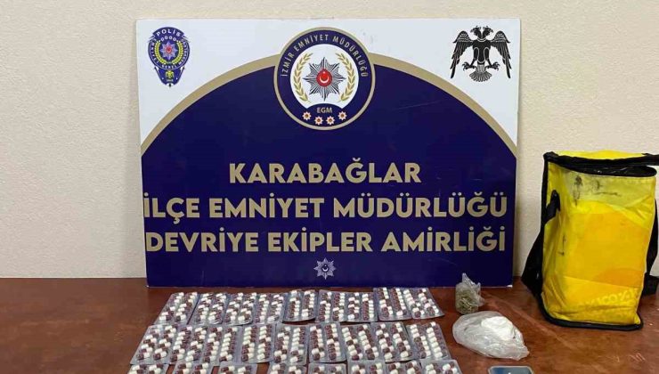 Çöpe de atsa gizleyemedi, zehir tacirini polis yakaladı