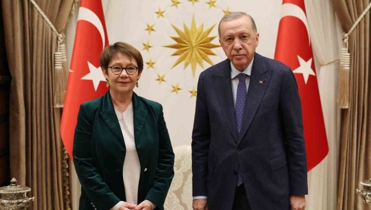 Cumhurbaşkanı Erdoğan, EBRD Başkanı Basso’yu kabul etti