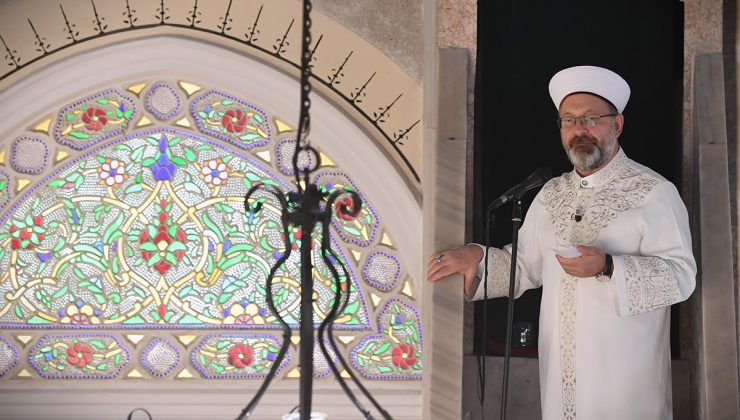 Diyanet İşleri Başkanı Ali Erbaş: “Karakterimizin gelişmesinde aileden sonra en önemli rolü öğretmenlerimiz üstlenmektedir”