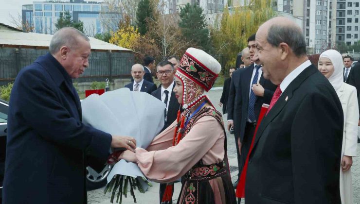 Erdoğan: “Türkiye-Kırgızistan kardeşliğini ve iş birliği ruhunu geleceğe taşımak üzere kararlı adımlar atıyoruz”