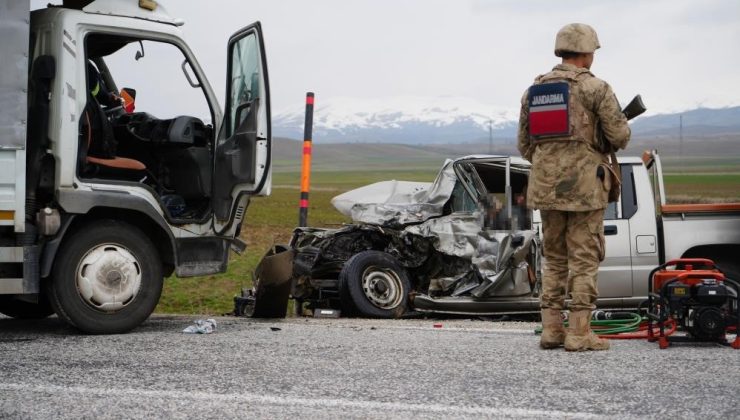 Erzurum’da jandarma bölgesinde bir ayda 35 trafik kazası