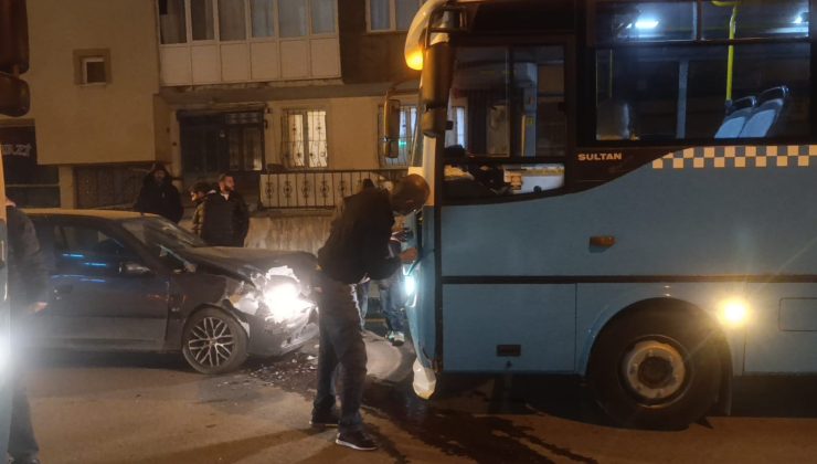 Erzurum’da trafik kazası: 1 yaralı