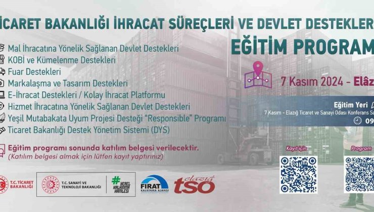 ETSO’dan yatırımcılara yönelik kamu destek ve teşvik eğitim programı