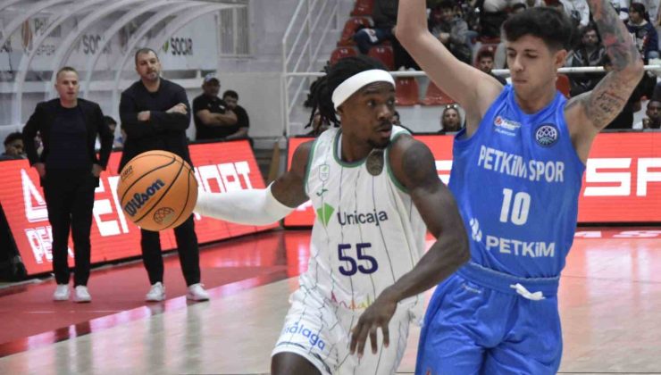 FIBA Şampiyonlar Ligi: Aliağa Petkimspor: 56 – Unicaja: 108