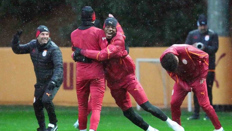 Galatasaray, Bodrum FK maçı hazırlıklarını sürdürdü