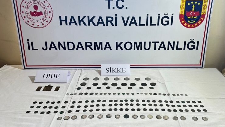 Hakkari’de tarihi eser operasyonu