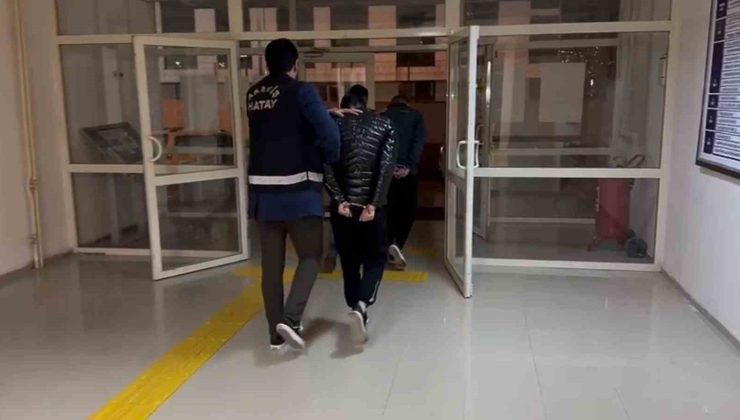 Hapis cezası ile aranan 2 şüpheli İskenderun’da yakalandı