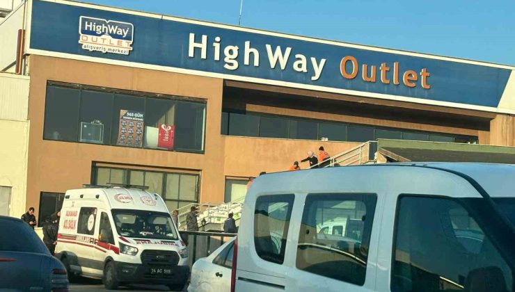 Highway Outlet AVM’de iş kazası: 1 yaralı