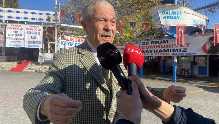 İmamoğlu’na tepki için bal mumu köpek balığını tiner döküp yaktı