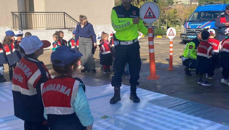 Jandarmadan Çine’de trafik eğitimi