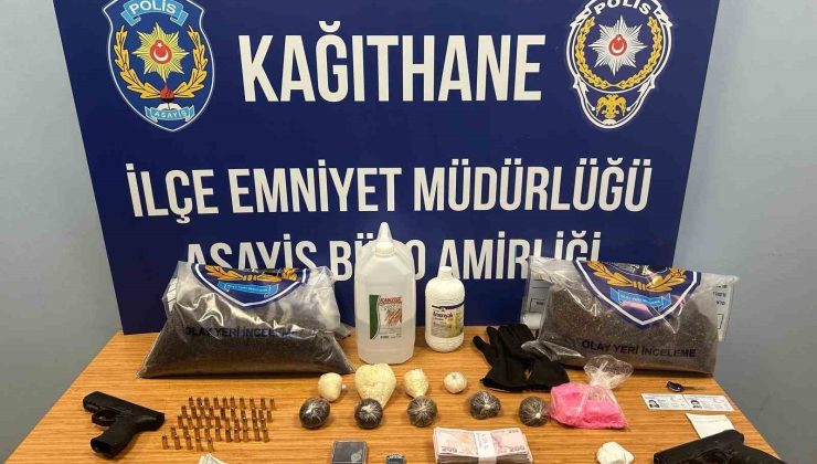 Kağıthane’de uyuşturucu satıcılarına operasyon: 5 şüpheli yakalandı