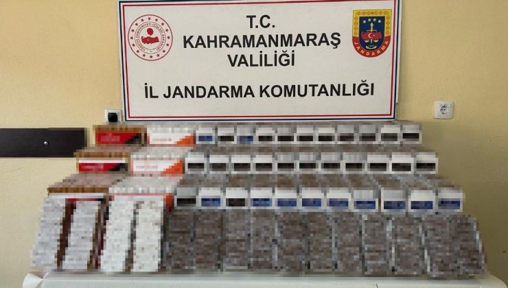 Kahramanmaraş’ta kaçakçılık operasyonu