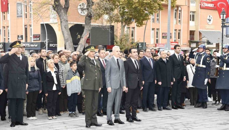 Karaman’da 10 Kasım törenleri