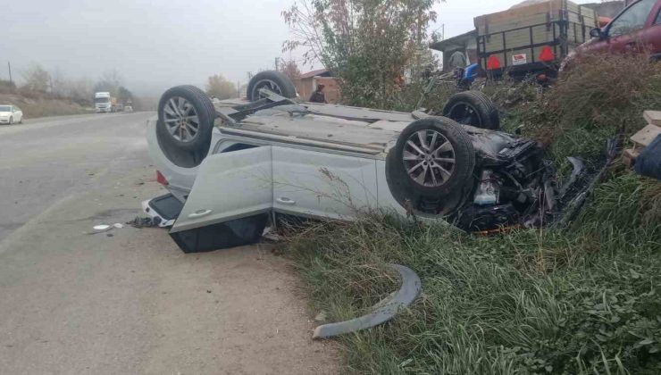 Kastamonu’da iki otomobil çarpıştı: 3 yaralı