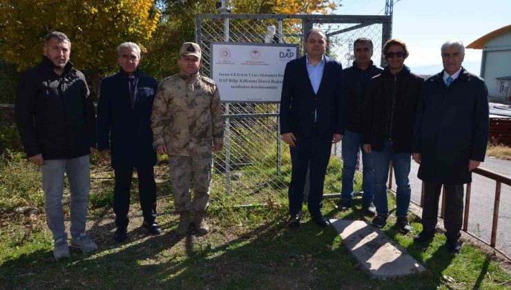 Kaymakam Demir, ilçedeki teknolojik yatırımları inceledi