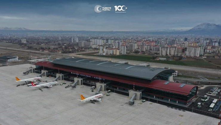 Kayseri Havalimanı’nda 10 ayda 2 milyon 208 bin kişiye hizmet verildi