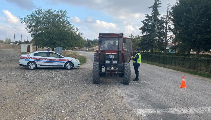 Kırklareli’nde trafik denetimi: 100 araç trafikten men edildi