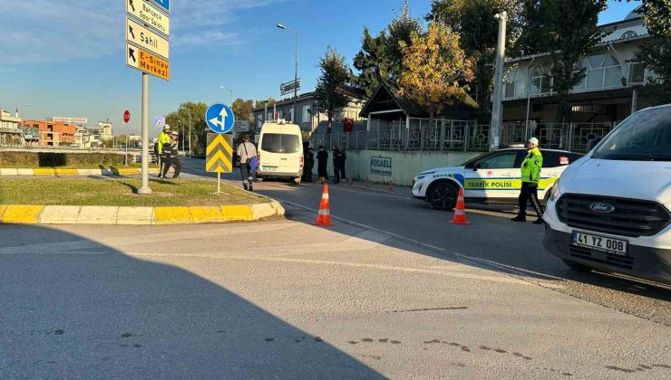 Kocaeli’de şüpheli çanta polisi alarma geçirdi