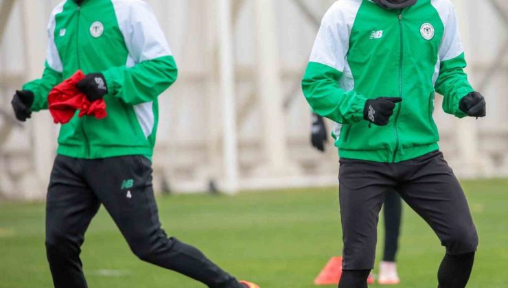 Konyaspor’da, Hatayspor maçı hazırlıkları sürüyor