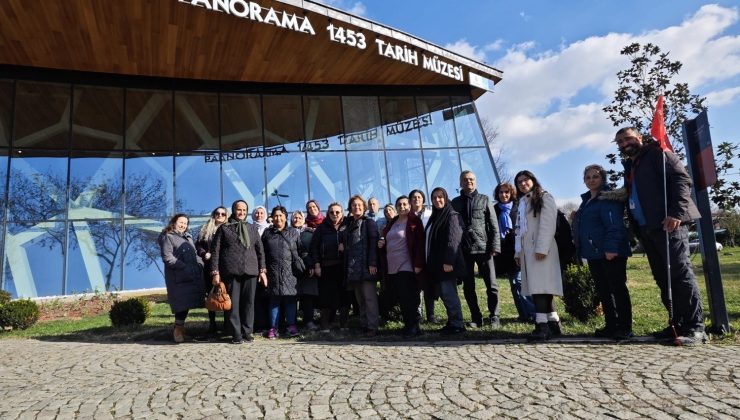 Maltepeliler dünyanın ilk tam panoramik müzesini ziyaret etti