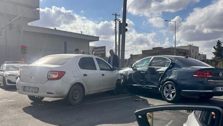 Mardin’de maddi hasarlı kaza