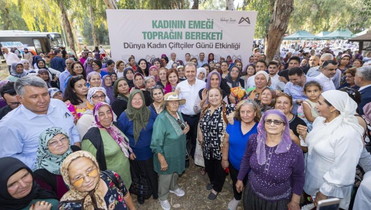 Mersin Büyükşehir Belediyesinden kadınlara destek